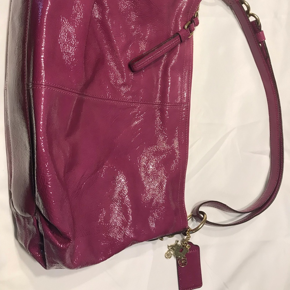 Coach leather bag